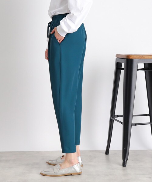 SHOO・LA・RUE（シューラルー）の「◆【SS-3L/親子リンク可能】テーパードパンツ（その他パンツ・レディース・ブルー/カーキ/ブラック/イエロー/ライトグレー・05/10/03/01/02/04）」の7枚目の写真