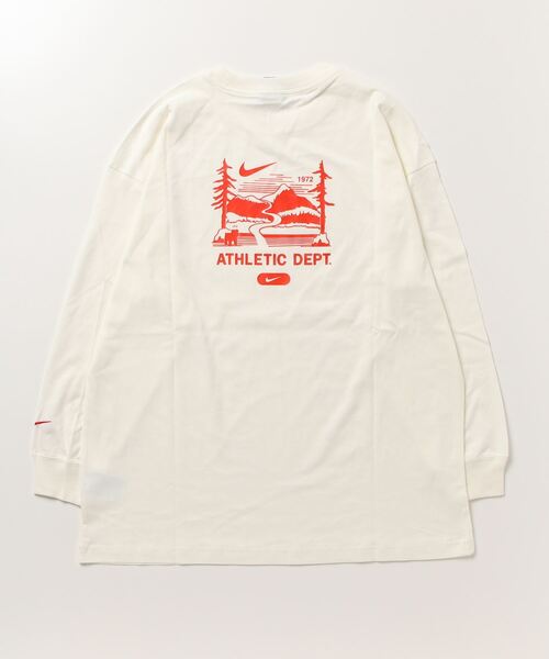 NIKE(ナイキ)の「NIKE/ナイキ AS W NSW LS TOP NCPS(Tシャツ/カットソー・レディース・ホワイト/ブラック・XL/M/S/L/2XL)」の4枚目の写真