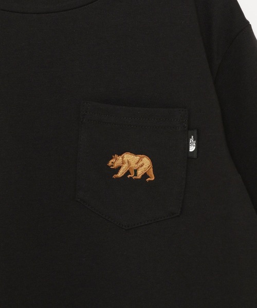 THE NORTH FACE(ザノースフェイス)の「【THE NORTH FACE(ザノースフェイス)】ポケットTシャツ(KIDS)(Tシャツ/カットソー・キッズ・ブラック/ベージュ/ホワイト・140cm/120cm/100cm/130cm/110cm/150cm)」の8枚目の写真