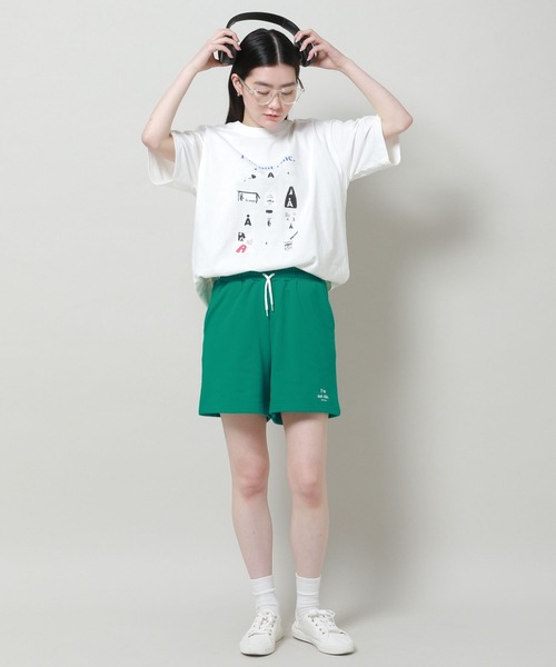 ALAND(エーランド)の「【UNISEX】ALAND/shortpants 2907401(スウェットパンツ・レディース・ネイビー/グレー/グリーン・SMALL/LARGE)」の8枚目の写真
