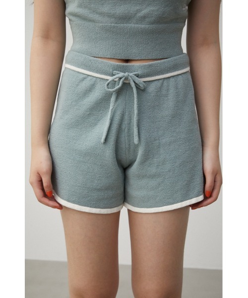 AZUL HOME（アズールホーム）の「【AZUL HOME】WHIP NIGHT SHORT PANTS/ホイップナイトショートパンツ（その他パンツ・レディース・ベージュ/ブルー・FREE）」の20枚目の写真