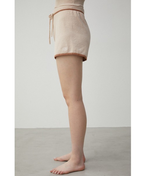 AZUL HOME（アズールホーム）の「【AZUL HOME】WHIP NIGHT SHORT PANTS/ホイップナイトショートパンツ（その他パンツ・レディース・ベージュ/ブルー・FREE）」の9枚目の写真