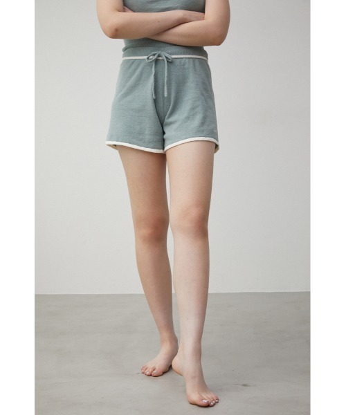 AZUL HOME（アズールホーム）の「【AZUL HOME】WHIP NIGHT SHORT PANTS/ホイップナイトショートパンツ（その他パンツ・レディース・ベージュ/ブルー・FREE）」の14枚目の写真