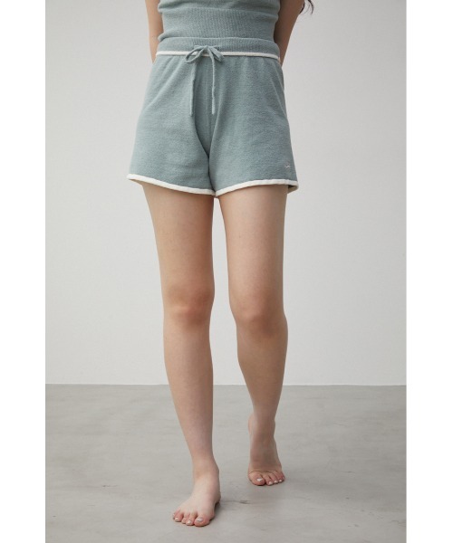 AZUL HOME（アズールホーム）の「【AZUL HOME】WHIP NIGHT SHORT PANTS/ホイップナイトショートパンツ（その他パンツ・レディース・ベージュ/ブルー・FREE）」の15枚目の写真