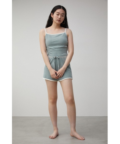 AZUL HOME（アズールホーム）の「【AZUL HOME】WHIP NIGHT SHORT PANTS/ホイップナイトショートパンツ（その他パンツ・レディース・ベージュ/ブルー・FREE）」の16枚目の写真