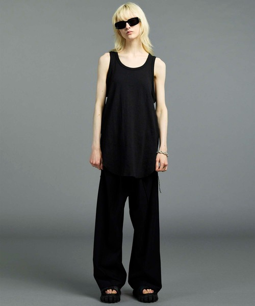 ユニセックスアイテム》Fraise Layered Tank Top/フライス