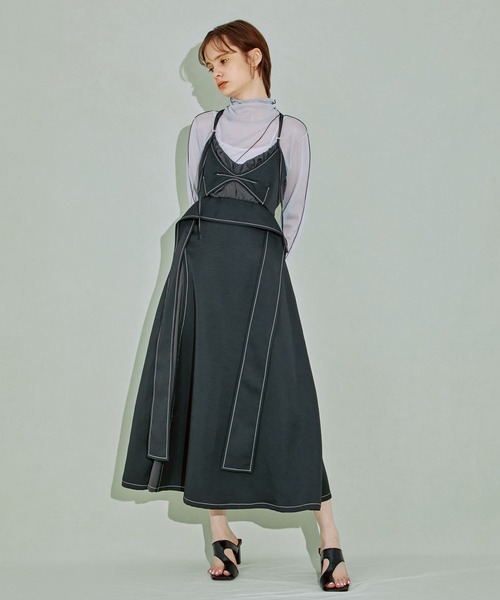 PUBLIC TOKYO フローラインキャミワンピース　新品未使用 PUBLIC TOKYO（パブリックトウキョウ）の「【岐阜県産】フロー