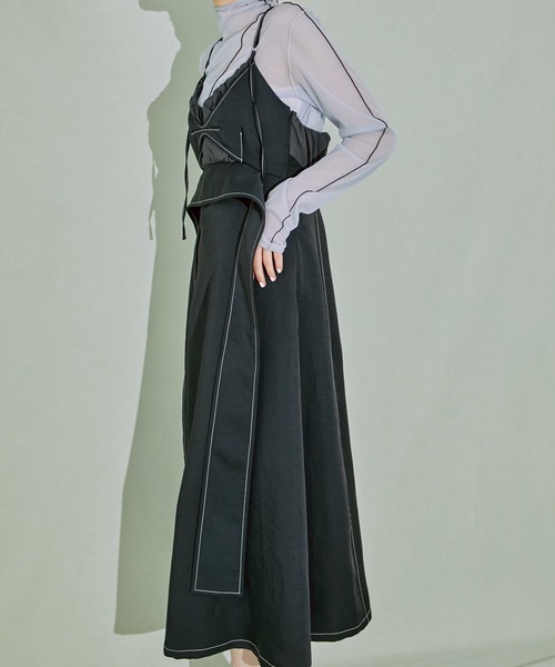 PUBLIC TOKYO フローラインキャミワンピース　新品未使用 PUBLIC TOKYO（パブリックトウキョウ）の「【岐阜県産】フロー