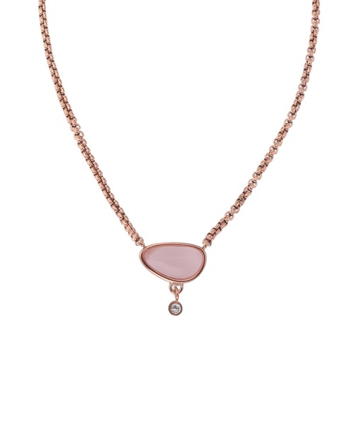 SKAGEN(スカーゲン)の「SEA GLASS NECKLACE SKJ1710791(ネックレス・レディース・ゴールド系その他・FREE)」の2枚目の写真