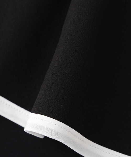 PROPORTION BODY DRESSING（プロポーションボディドレッシング）の「フレアカラーカットトップス / 1213260601（Tシャツ/カットソー・レディース・ブラック/ホワイト・FREE）」の17枚目の写真