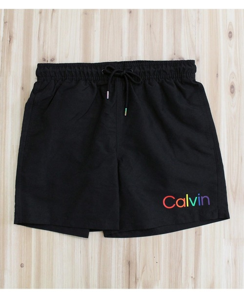セール】CK ワンポイントロゴサーフパンツ ボードショーツ（水着