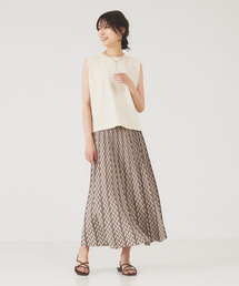 abahouse mavie | ｼﾞｬｶﾞｰﾄﾞﾉｰｽﾘｰﾌﾞｾｯﾄｱｯﾌﾟ(ワンピース)