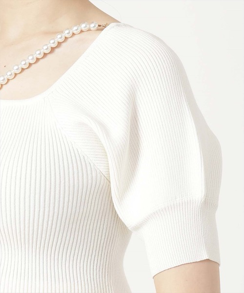 ウィルセクション　パールカットソー WILLSELECTION（ウィルセレクション）の「ランダムパール付き