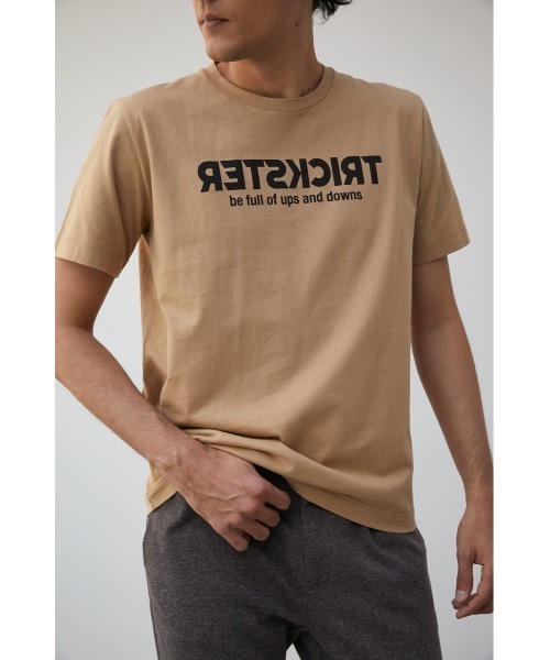 AZUL by moussy(アズールバイマウジー)の「TRICKSTER Tシャツ/トリックスターT(Tシャツ/カットソー・メンズ・ホワイト/ブラック/ベージュ・LARGE/SMALL/MEDIUM)」の16枚目の写真