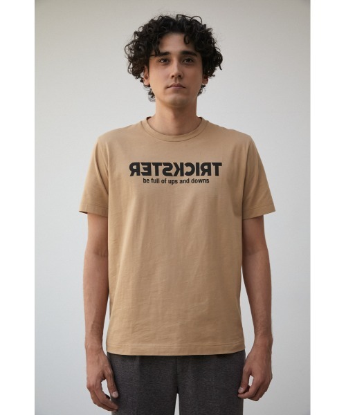 AZUL by moussy(アズールバイマウジー)の「TRICKSTER Tシャツ/トリックスターT(Tシャツ/カットソー・メンズ・ホワイト/ブラック/ベージュ・LARGE/SMALL/MEDIUM)」の20枚目の写真
