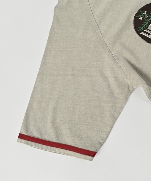 BIG FIELD（ビッグフィールド）の「ベースボールシャツ（90～150cm）（シャツ/ブラウス・キッズ・ブラウン/カーキ/オフホワイト・90/100/110/120/130/140/150）」の15枚目の写真