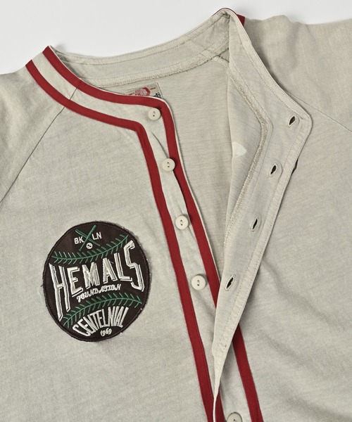 BIG FIELD（ビッグフィールド）の「ベースボールシャツ（90～150cm）（シャツ/ブラウス・キッズ・ブラウン/カーキ/オフホワイト・90/100/110/120/130/140/150）」の14枚目の写真