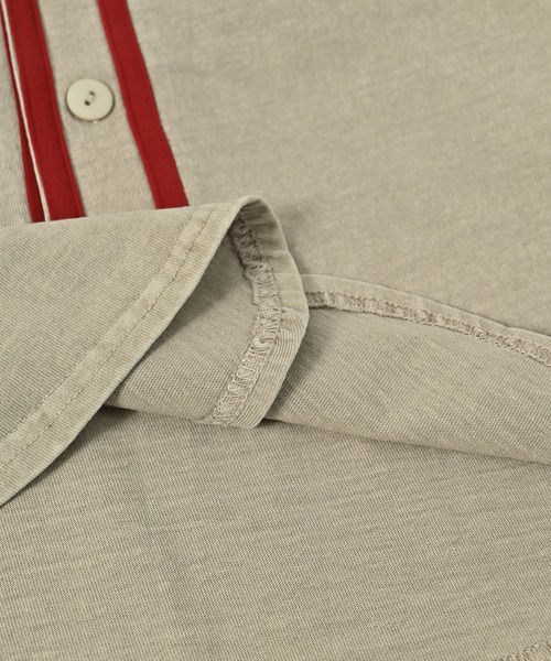 BIG FIELD（ビッグフィールド）の「ベースボールシャツ（90～150cm）（シャツ/ブラウス・キッズ・ブラウン/カーキ/オフホワイト・90/100/110/120/130/140/150）」の11枚目の写真