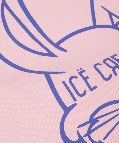 Candy Stripper（キャンディストリッパー）の「【ICE CREAM FEVER×Candy Stripper】ICE CREAM BUNNY TOTE バッグ（トートバッグ・レディース・ピンク/ブラック・FREE）」の3枚目の写真