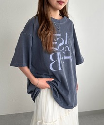 ピグメントヴィンテージライクロックTシャツ3【ZOZOTOWN限定アイテム】