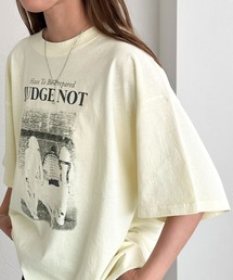 ピグメントヴィンテージライクロックTシャツ3【ZOZOTOWN限定アイテム】