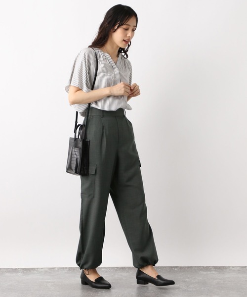 GLOBAL WORK（グローバルワーク）の「リネンライクカーゴパンツ