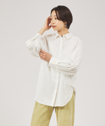 qualite | ブロードタックスリーブシャツ(シャツ/ブラウス)