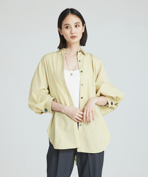 qualite | ブロードタックスリーブシャツ(シャツ/ブラウス)