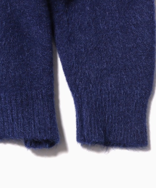 Chick（チック）の「クルーネックカラーニット（ニット/セーター・レディース・ネイビー/グレー/パープル/ピンク・FREE）」の11枚目の写真