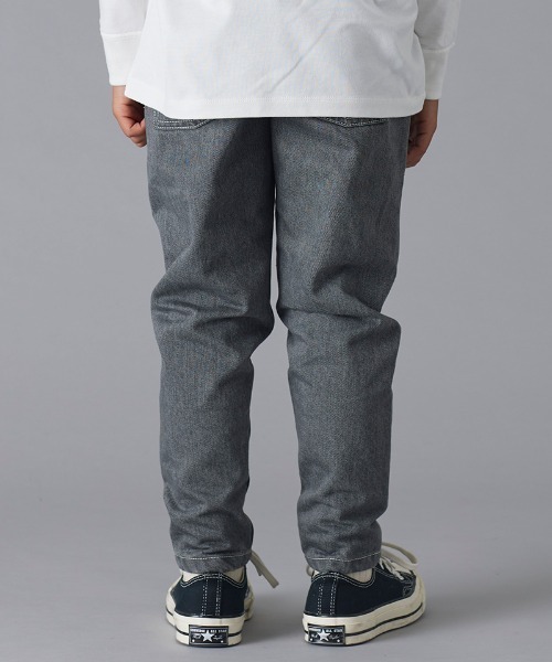 Smoothy(スムージー)の「Smoothy Buggy Denim pants / スムージー バギーデニムパンツ(デニムパンツ・キッズ・インディゴブルー/ブラック/ホワイト・150/140/160/120/130/110/100)」の8枚目の写真
