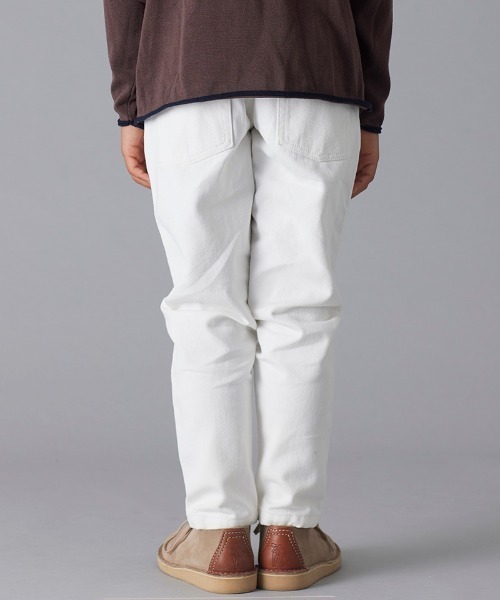 Smoothy(スムージー)の「Smoothy Buggy Denim pants / スムージー バギーデニムパンツ(デニムパンツ・キッズ・インディゴブルー/ブラック/ホワイト・150/140/160/120/130/110/100)」の9枚目の写真