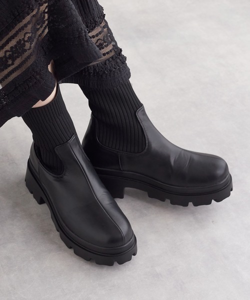 w closet（ダブルクローゼット）の「ソックスブーツ（ブーツ