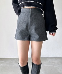 Heather | ウールライクショートパンツ　981442(その他パンツ)