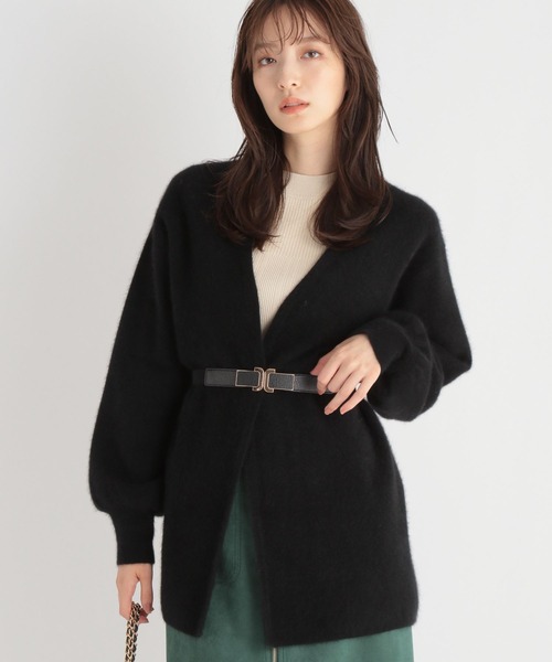 Andemiu(アンデミュウ)の「バックルゴムベルト980478(ベルト・レディース・ブラック・FREE)」の2枚目の写真