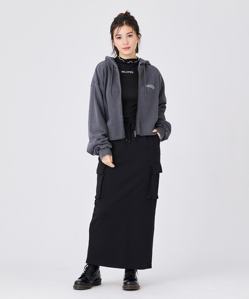 MILKFED.（ミルクフェド）の「LETTUCE EDGE TOP（その他トップス・レディース・ベージュ/オフホワイト/ブラック/ライトグリーン・ONE SIZE）」の19枚目の写真