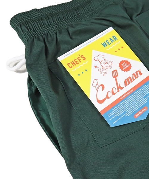 COOKMAN（クックマン）の「Cookman クックマン シェフパンツ イージーパンツ ワイドパンツ Dark Green（その他パンツ・メンズ・ダークグリーン・LARGE/MEDIUM）」の8枚目の写真