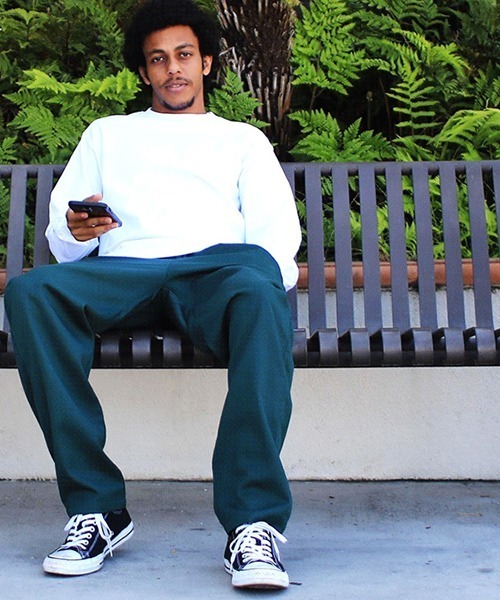 COOKMAN（クックマン）の「Cookman クックマン シェフパンツ イージーパンツ ワイドパンツ Dark Green（その他パンツ・メンズ・ダークグリーン・LARGE/MEDIUM）」の14枚目の写真