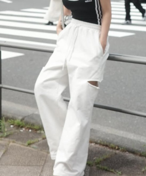 SIDE SLIT SWEAT PANTS/サイドスリットスウェットパンツ（スウェット