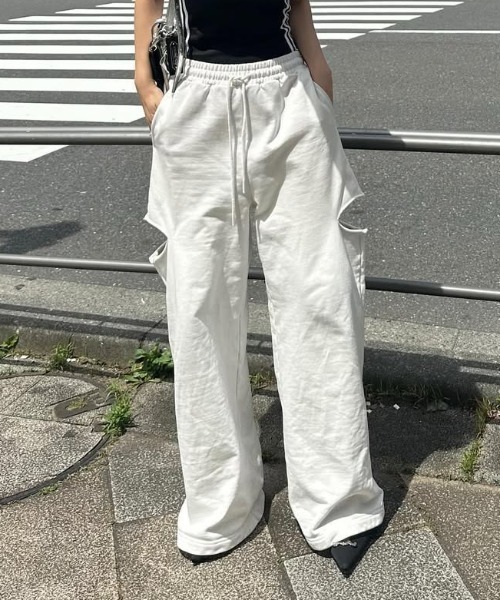SIDE SLIT SWEAT PANTS/サイドスリットスウェットパンツ（スウェット