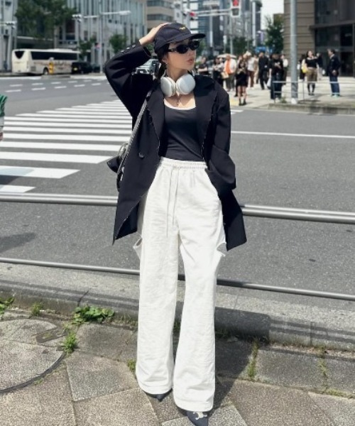 SIDE SLIT SWEAT PANTS/サイドスリットスウェットパンツ（スウェット