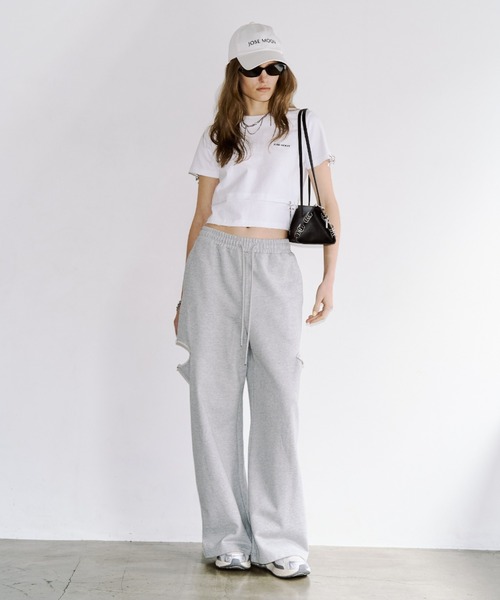 SIDE SLIT SWEAT PANTS/サイドスリットスウェットパンツ（スウェット