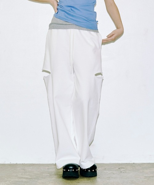 SIDE SLIT SWEAT PANTS/サイドスリットスウェットパンツ（スウェット