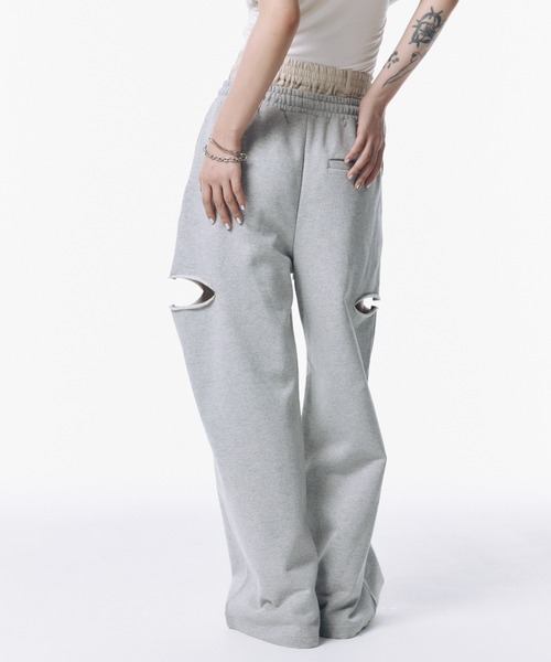 JOSE MOON（ジョゼムーン）の「SIDE SLIT SWEAT PANTS/サイド