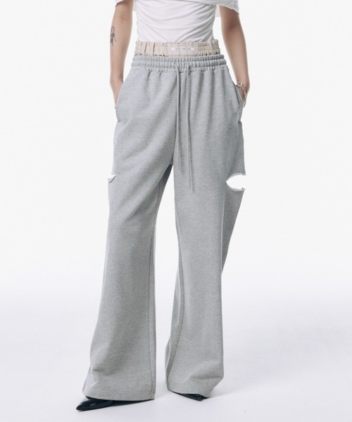 josemoon サイドスリットスウェットパンツ JOSE MOON（ジョゼムーン）の「SIDE SLIT SWEAT PANTS/サイドスリット