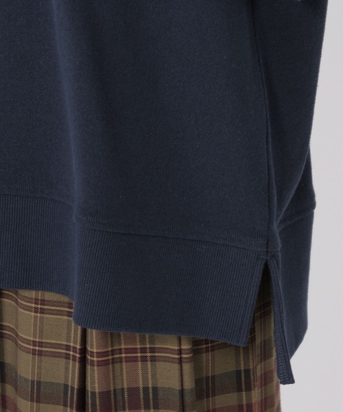 studio CLIP（スタディオクリップ）の「ガーゼテリータックスリーブプルオーバー（スウェット・レディース・ネイビー/グリーン/オフホワイト/ライトグレー・FREE）」の18枚目の写真