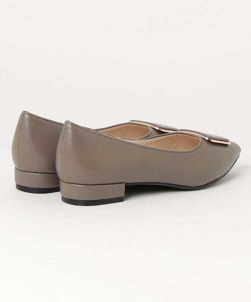 Perfect Suit FActory（パーフェクトスーツファクトリー）の「ポインテッドトゥパンプス　ブラック/グレー（パンプス・レディース・グレー/ブラック・M/L/S）」の20枚目の写真