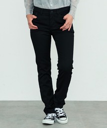 【色あせしにくい。ホコリがつきにくい。】ハタラクロ スリムストレートパンツ