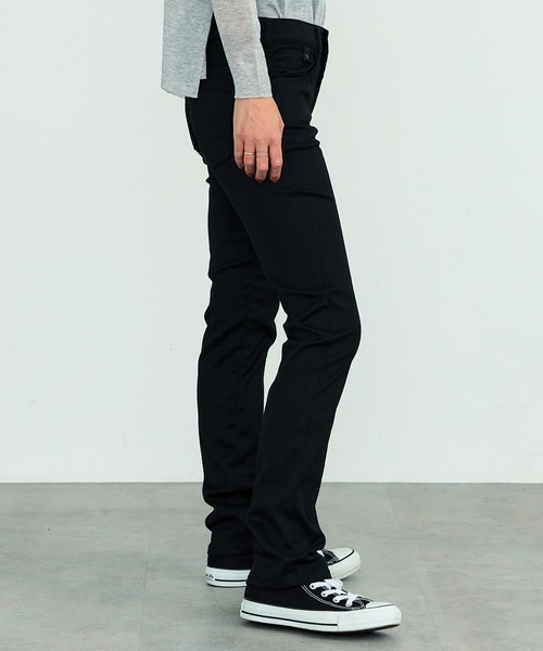 EDWIN（エドウィン）の「【色あせしにくい。ホコリがつきにくい。】ハタラクロ スリムストレートパンツ（その他パンツ・レディース・ブラック・MEDIUM/LARGE/SMALL/X-LARGE/X-SMALL）」の4枚目の写真