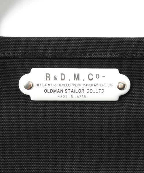 417 EDIFICE（フォーワンセブンエディフィス）の「【R&D.M.Co- / オールドマンズテーラー】 TOTE BAG(S)（トートバッグ・メンズ・ブラック/ホワイト・FREE）」の14枚目の写真