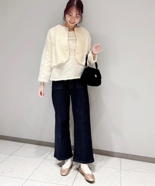 flower(フラワー)の「グリッターラメバレエ(バレエシューズ・レディース・シルバー/ゴールド・25.0cm/23.5cm/24.5cm/23.0cm/24.0cm/22.5cm)」の14枚目の写真